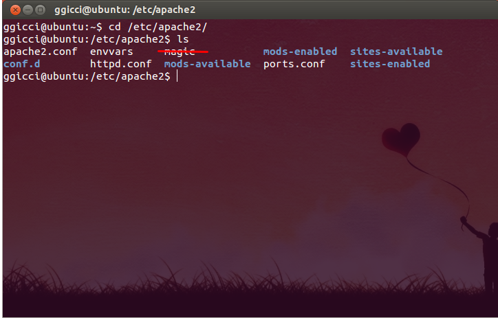 configure files