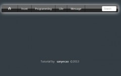 pure-css3-animated-navigation