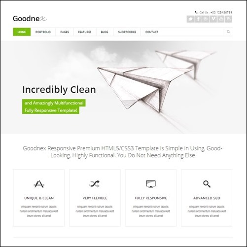 goodnex-html5-template