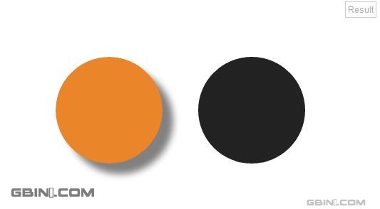 使用HTML5画布（canvas）生成阴影效果
