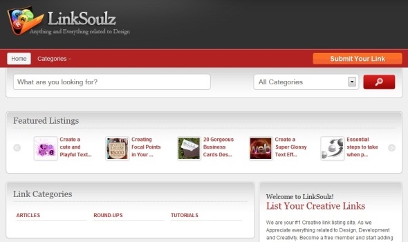 CSS画廊网站设计2-Linksoulz