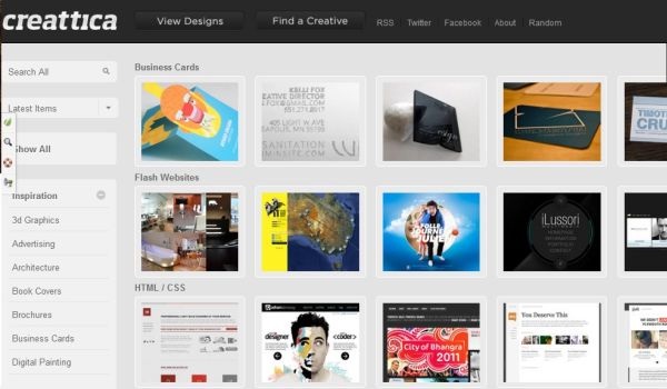 CSS画廊网站设计4-Creattica