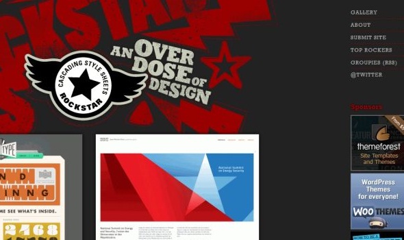 CSS画廊网站设计8-CSS-Rock-Star