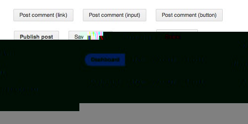 CSS3 Github Buttons