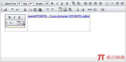 openwysiwyg: Free cross browser wysiwyg editor