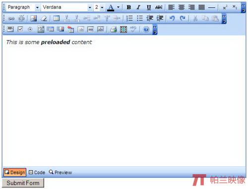 Free Rich Text Editor