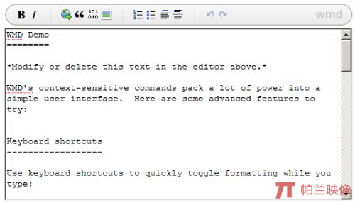 WMD: The Wysiwym Markdown Editor