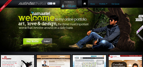 35 Fresh & Inspirational HTML5 Portfolio Websites