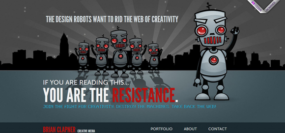 35 Fresh & Inspirational HTML5 Portfolio Websites