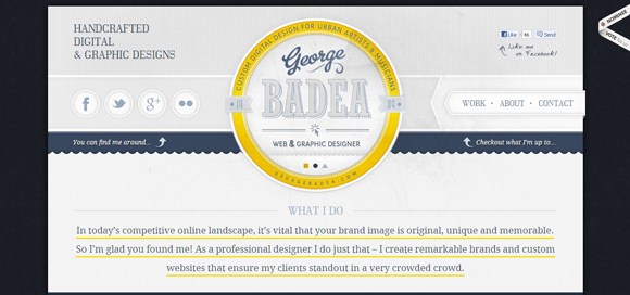 35 Fresh & Inspirational HTML5 Portfolio Websites