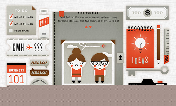 These Are Things in Orange in Web Design