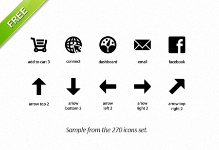 Icon set 7 Web Design Inspiration   10 Free Icon Sets