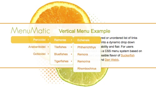 MenuMatic