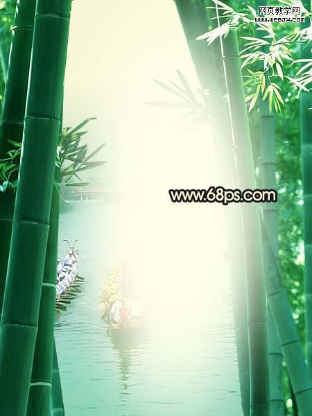 Photoshop打造端午节贺卡