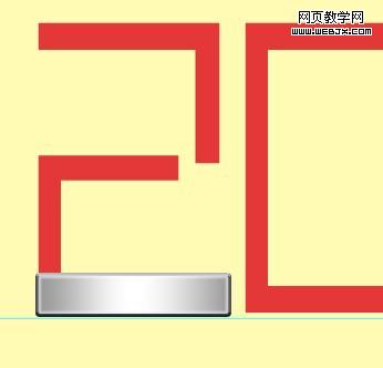 用Photoshop制作漂亮逼真的钢板字