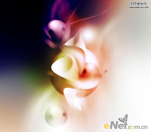 Photoshop打造抽象的扭曲之轮