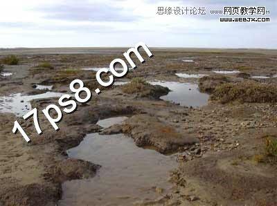 Photoshop合成沼泽城堡和城堡外的祭祀-网页教学网