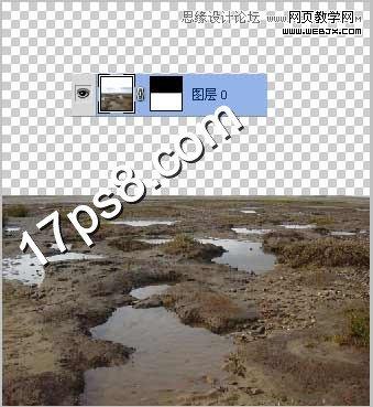 Photoshop合成沼泽城堡和城堡外的祭祀-网页教学网