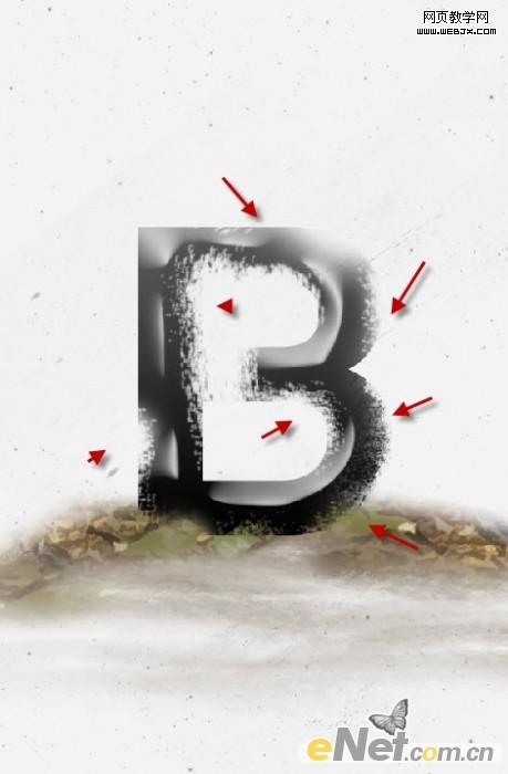 用Photoshop打造文字木头材质特效