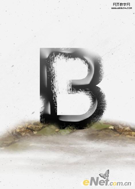 用Photoshop打造文字木头材质特效