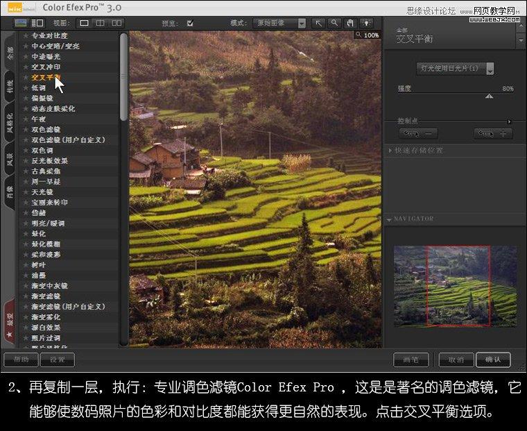 Photoshop使用滤镜处理一张灰蒙蒙的田园照片网页教学网