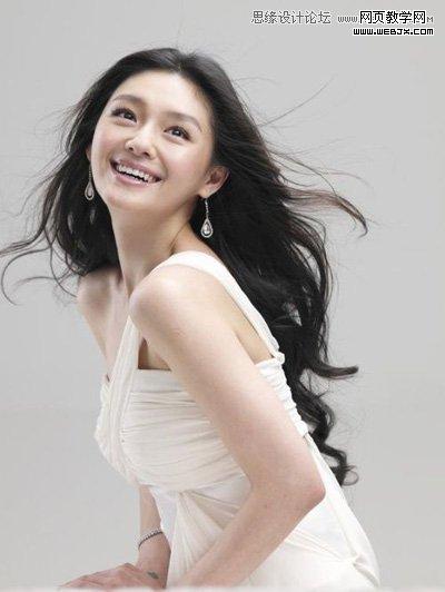 Photoshop使用通道抠出漂亮的美女人像