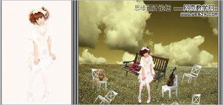 Photoshop打造忧郁颓废的情感写真场景教程