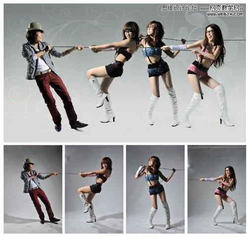Photoshop合成超酷的水花音乐海报效果