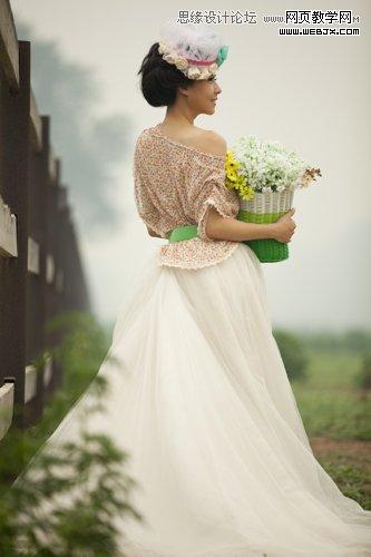 Photoshop合成后期梦幻婚片效果