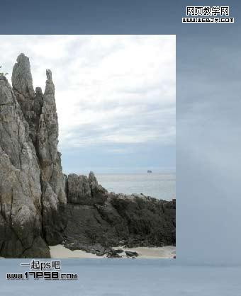 Photoshop合成迷雾江面泛舟的奇幻场景