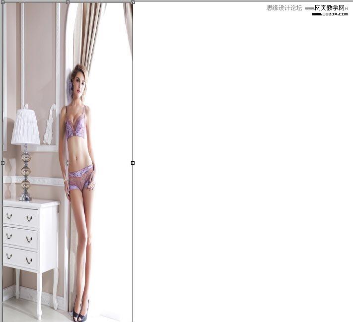 Photoshop CS5内容识别智能化缩放图片不变形