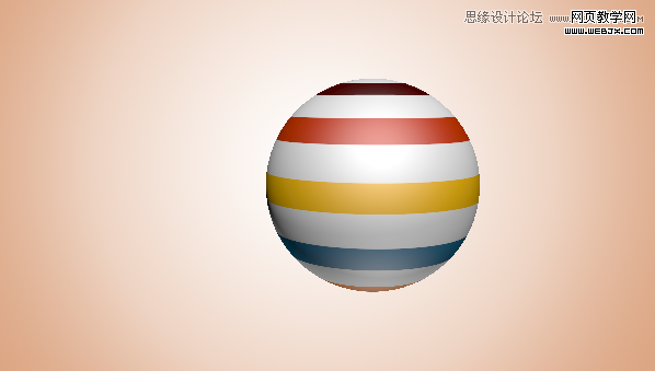 Photoshop3D功能制作立体效果的彩球