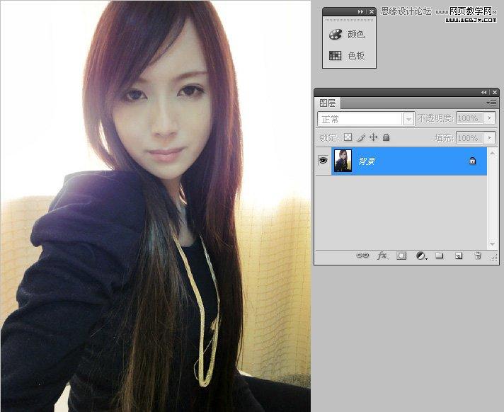 Photoshop调出漂亮MM照片童话风格手绘效果