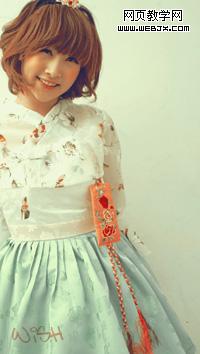 PS曲线和可选颜色调整层调出甜美的日系色调_webjx.com