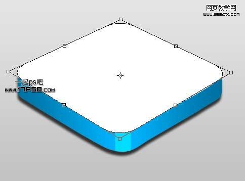 PS绘制高光质感的三维立体矢量喇叭图标_webjx.com