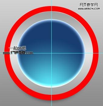 PS自定义形状工具与图层样式绘制金属质感的徽章_webjx.com