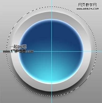 PS自定义形状工具与图层样式绘制金属质感的徽章_webjx.com