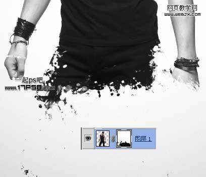 Photoshop创意合成教程:潮流的超酷帅哥海报_webjx.com