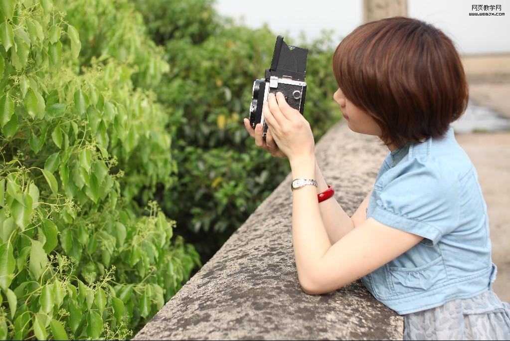 Photoshop风景照片调色:淡淡的暗青色调图片_webjx.com