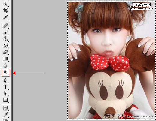 PS实例教程:炫彩色调的可爱女孩照片_webjx.com
