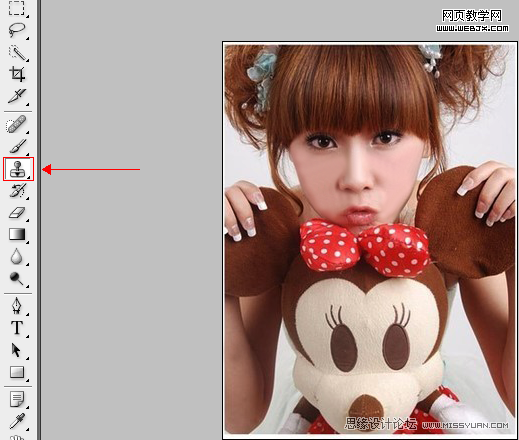 PS实例教程:炫彩色调的可爱女孩照片_webjx.com