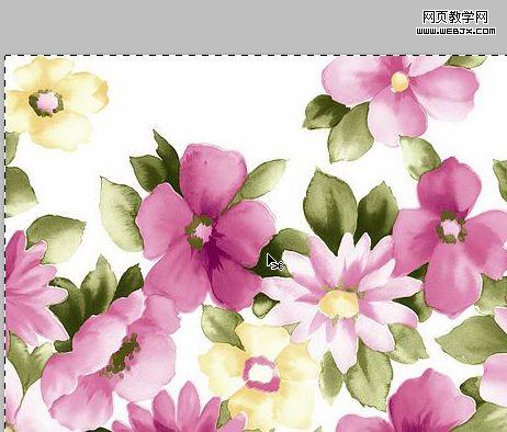 Photoshop图片合成教程:简单合成漂亮的花衣服_webjx.com