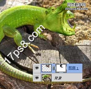 PS简单合成教程:创意合成河马和蜥蜴的怪物_webjx.com