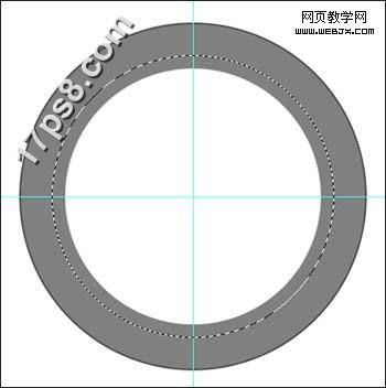 Photoshop简单绘制淡蓝色的网页按钮_webjx.com