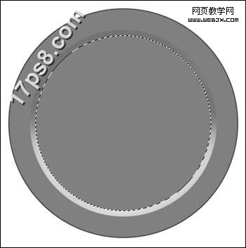 Photoshop简单绘制淡蓝色的网页按钮_webjx.com