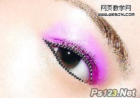 Photoshop相片教程:详细的美女上妆的教程_webjx.com