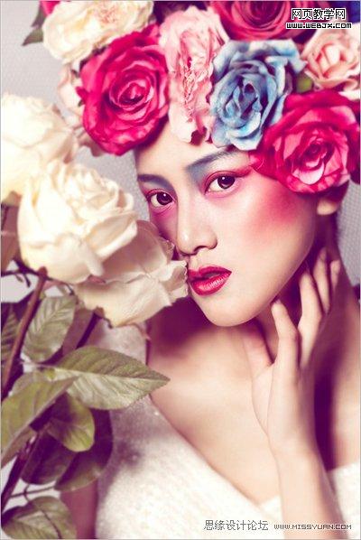 Photoshop化妆教程:人像摄影妆面的修饰_webjx.com