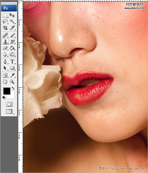 Photoshop化妆教程:人像摄影妆面的修饰_webjx.com