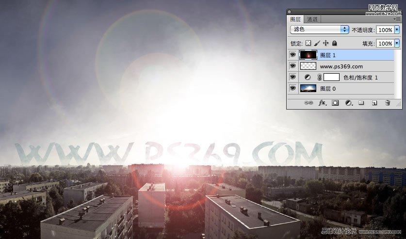 Photoshop实例教程:模拟破碎玻璃的效果_webjx.com