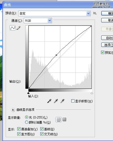 Photoshop简单处理风景图片:更加艺术化相片_网页教学网